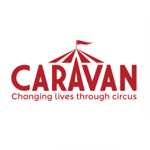 logo for CARAVAN - International Youth and Social Circus Network