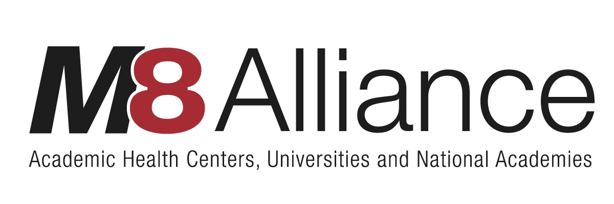 logo for M8 Alliance of Academic Health Centers, Universities and National Academies