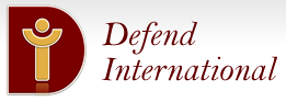 logo for Defend International