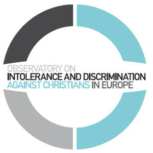 logo for Observatory on Intolerance and Discrimination Against Christians in Europe