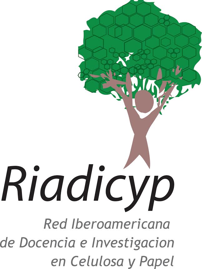 logo for Red Iberoamericana de Docencia e Investigación en Celulosa y Papel
