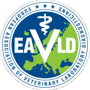logo for European Association of Veterinary Laboratory Diagnosticians