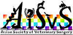 logo for Asian Society of Veterinary Surgery
