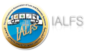 logo for International Association of Law and Forensic Sciences