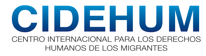 logo for Centro Internacional para los Derechos Humanos de los Migrantes
