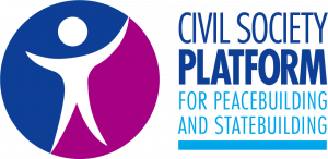 logo for Civil Society Platform for Peacebuilding and Statebuilding