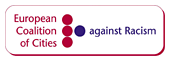 logo for European Coalition of Cities Against Racism