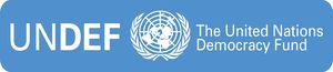 logo for United Nations Democracy Fund