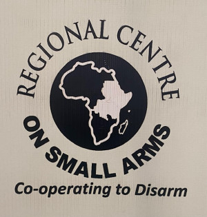 logo for Regional Centre on Small Arms and Light Weapons in the Great Lakes Region, the Horn of Africa and Bordering States