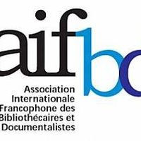 logo for Association internationale francophone des bibliothécaires et documentalistes