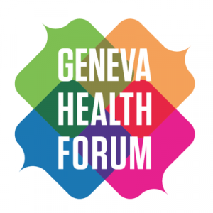logo for Geneva Health Forum - Towards Global Access to Health