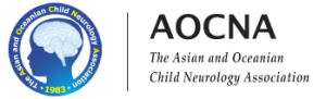 logo for Asian Oceanian Child Neurology Association