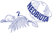 logo for Neobiota - European Group on Biological Invasions