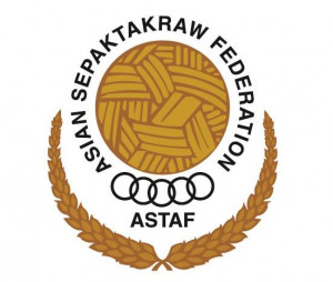 logo for Asian Sepak Takraw Federation