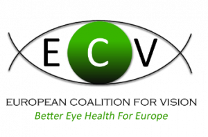 logo for European Coalition for Vision
