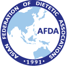 logo for Asian Federation of Dietetic Associations