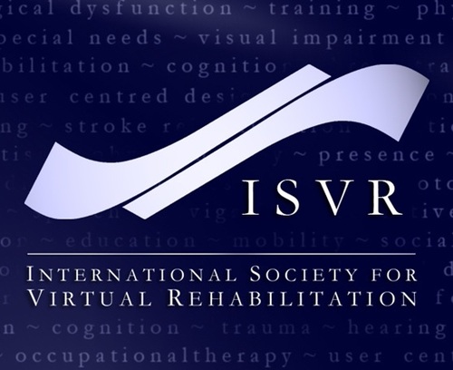 logo for International Society for Virtual Rehabilitation