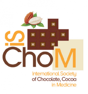 logo for International Society of Chocolate and Cocoa in Medicine