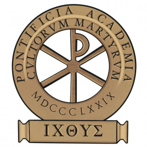 logo for Pontifical Academy Cultorum Martyrum