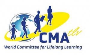 logo for Comité mondial pour les apprentissages tout au long de la vie
