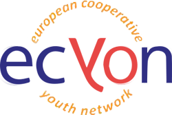logo for European Cooperative Youth Network