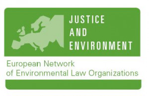 logo for Association Justice and Environment, z.s.