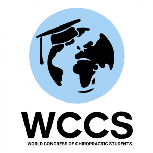 logo for World Congress of Chiropractic Students
