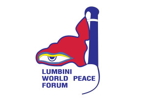 logo for Lumbini World Peace Forum