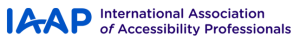 logo for International Association of Accessibility Professionals