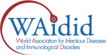 logo for World Association for Infectious Diseases and Immunological Disorders