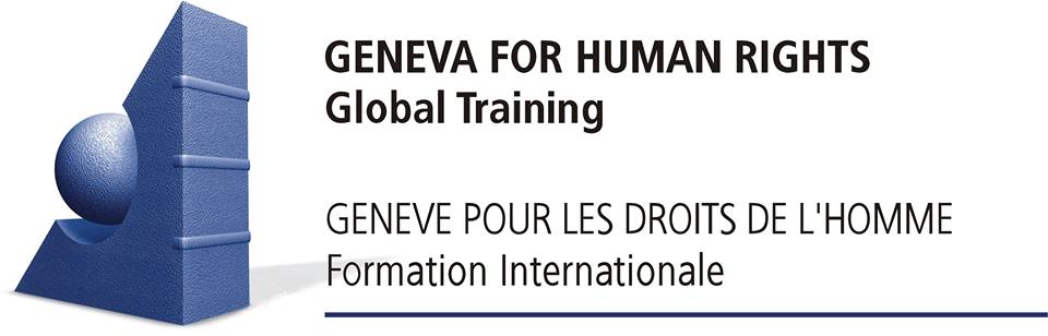 logo for Geneva for Human Rights - Global Training