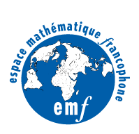 logo for Espace Mathématique Francophone