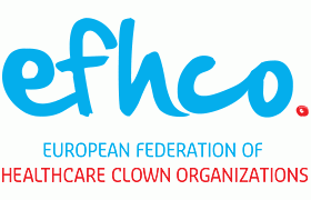 logo for European Federation of Healthcare Clown Organizations