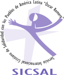 logo for Secretariado Internacional Cristiano de Solidaridad con América Latina 'Oscar A Romero'