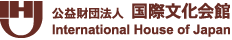 logo for International House of Japan