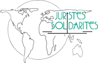 logo for Juristes-Solidarités - Réseau international d'information et de formation à l'action juridique et judiciaire