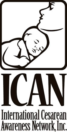 logo for International Caesarean Awareness Network