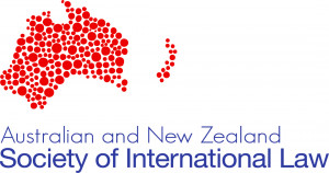 logo for Australian and New Zealand Society of International Law