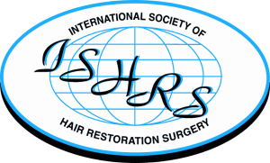 logo for International Society of Hair Restoration Surgery